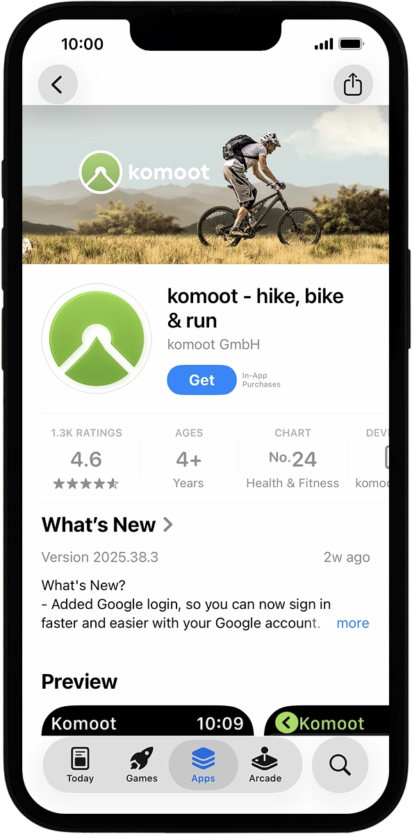 On your phone: Press Get and follow the instructions on the screen to install the app.
