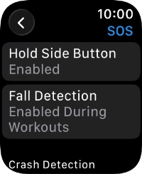Press Hold Side Button.