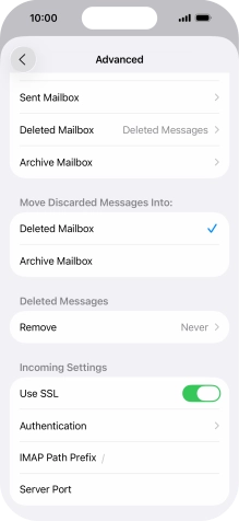 Press Authentication.