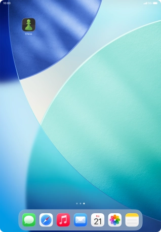 Press and hold the required app.