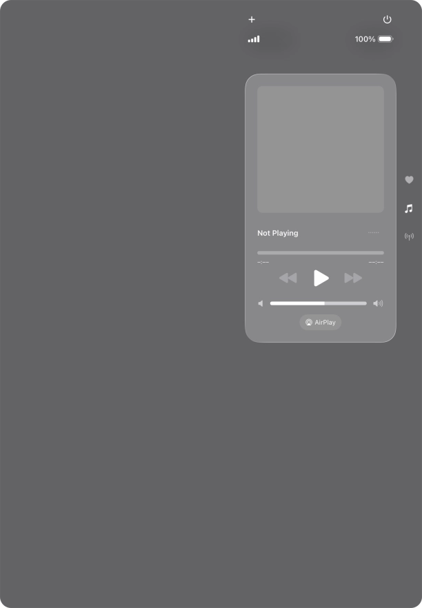 Slide your finger upwards starting from the bottom of the screen to return to the home screen.