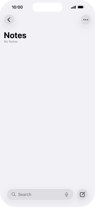 Slide your finger upwards starting from the bottom of the screen to return to the home screen.