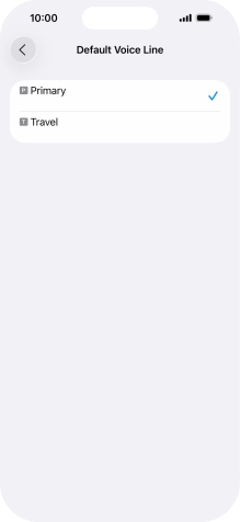 Press the required price plan.