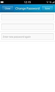 Press Enter new password again and key in the new barring password again.