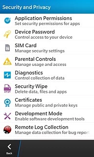 Press SIM Card.