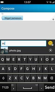 Press Send.