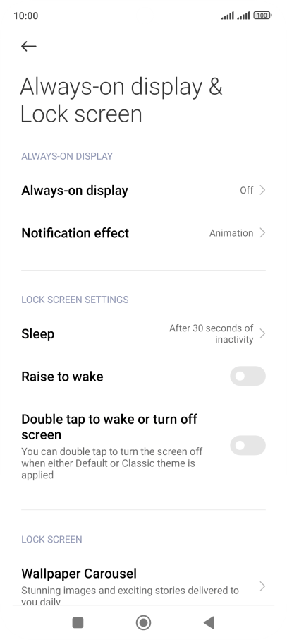 Xiaomi Redmi Note 11 - Turn screen lock on or off | Vodafone UK Xiaomi Redmi Note 11 - Turn screen lock on or off | Vodafone UK