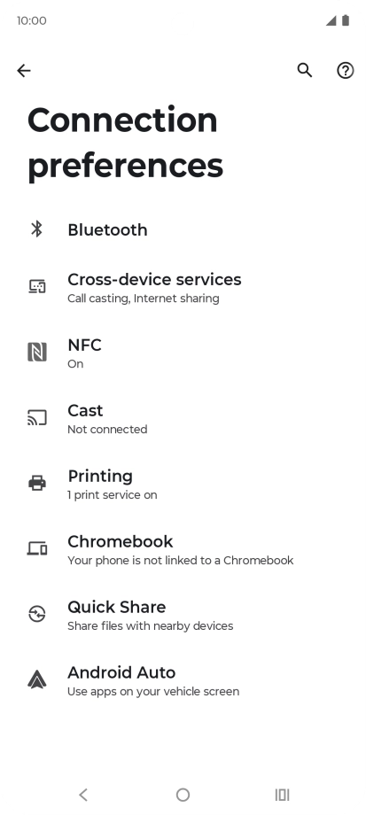 Press NFC.
