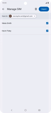 Press the drop down list next to 