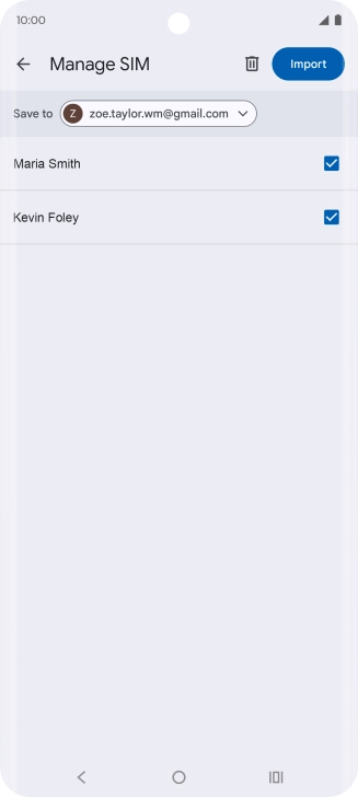 Press the drop down list next to 