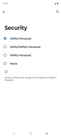 Press the Return key.