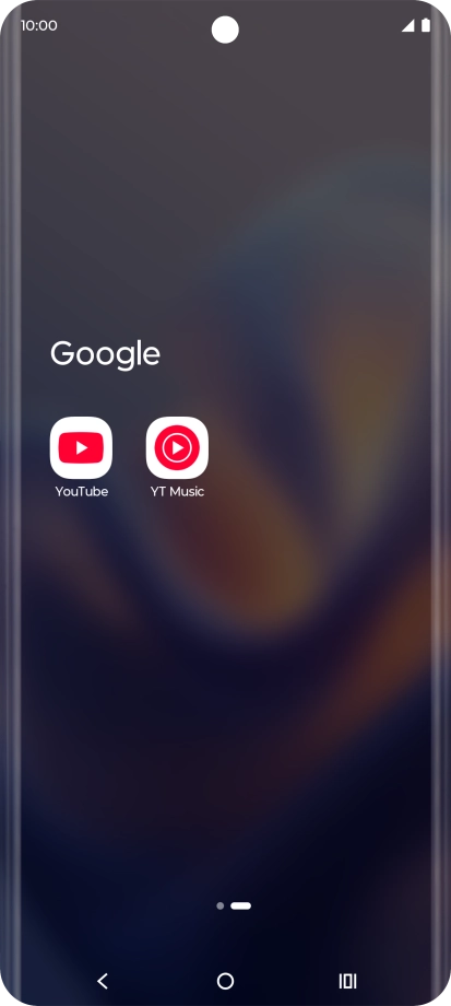 Press YT Music.