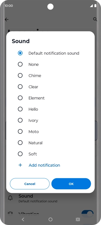 Press the required message tones to hear them.