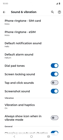 Press Phone ringtone.