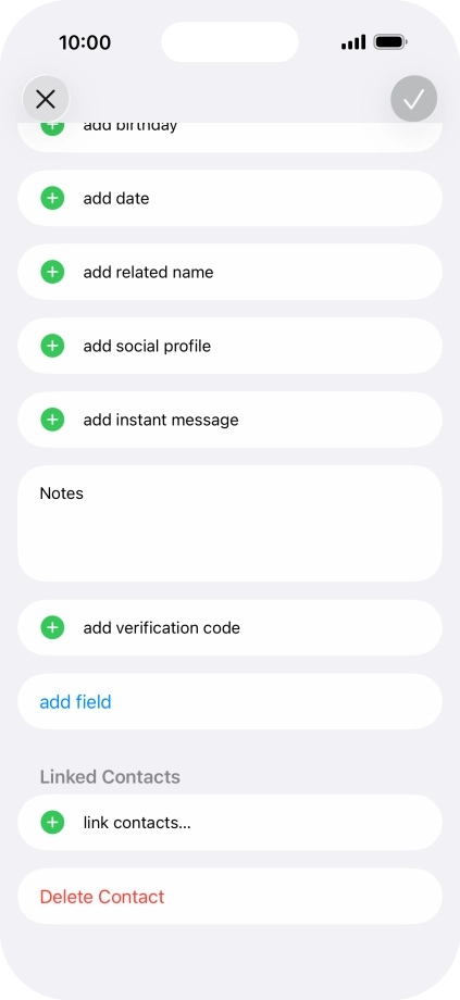 Press link contacts....