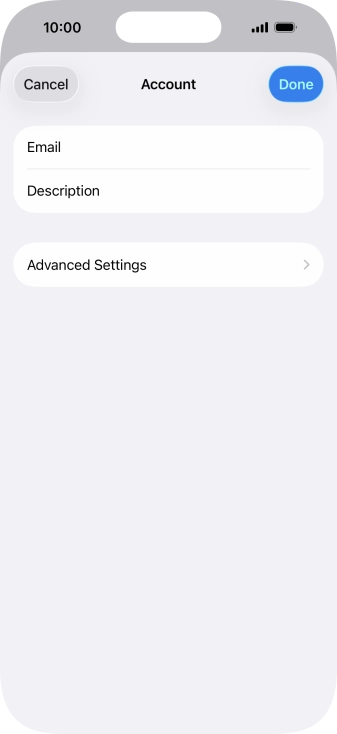Press Advanced Settings.