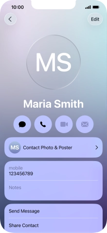 Slide your finger upwards starting from the bottom of the screen to return to the home screen.