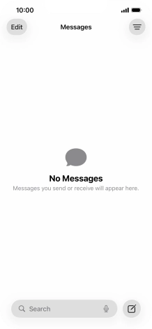 Press the new message icon.