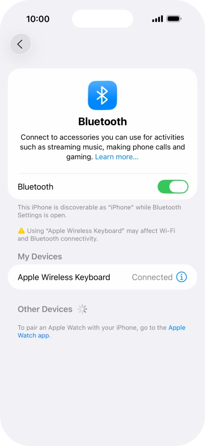 Slide your finger upwards starting from the bottom of the screen to return to the home screen.