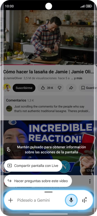 Pulsa Hacer preguntas sobre este vídeo.