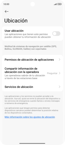Pulsa el indicador junto a 