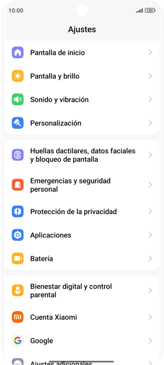 Pulsa Sonido y vibración.