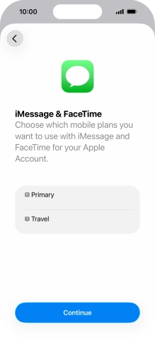 Press the required price plan.