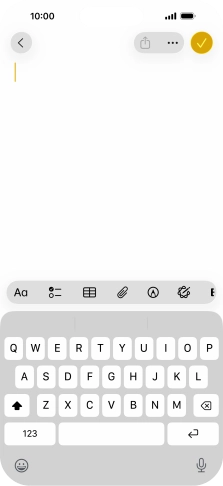 Press the Apple Intelligence icon.