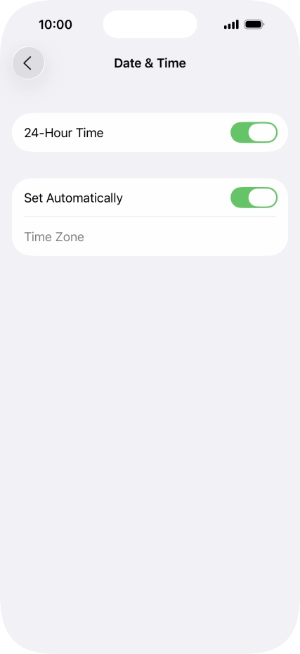 Slide your finger upwards starting from the bottom of the screen to return to the home screen.