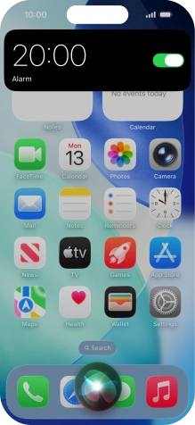 Say, in your own words, what you would like your phone to do, e.g.: OPEN CAMERA or SET AN ALARM.
