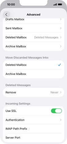 Press Authentication.