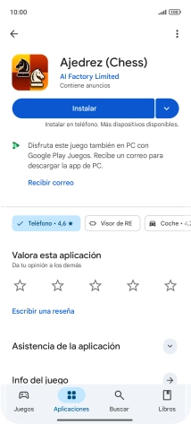 Desliza el dedo hacia arriba desde la parte inferior de la pantalla para terminar y volver a la pantalla de inicio.