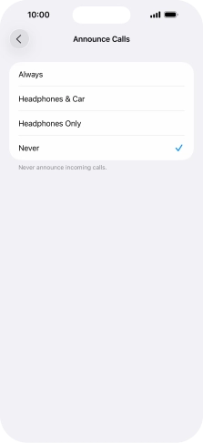 Press Always to turn on the function when silent mode is turned off.