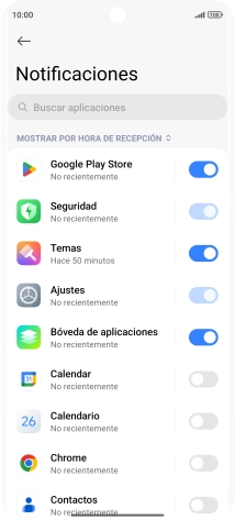 Pulsa la app deseada.