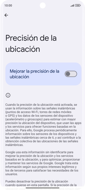Si pulsas el indicador junto a 