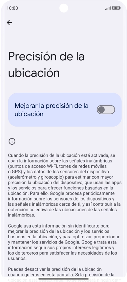 Si pulsas el indicador junto a 