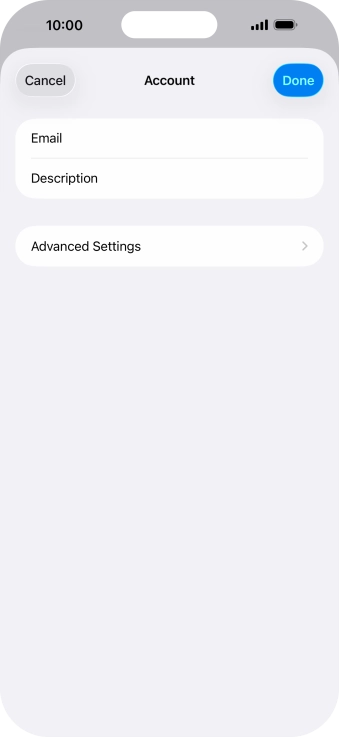 Press Advanced Settings.