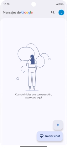 Pulsa el icono de perfil.