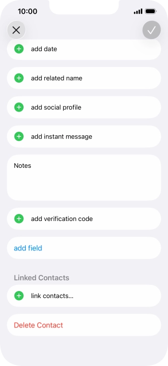 Press link contacts....