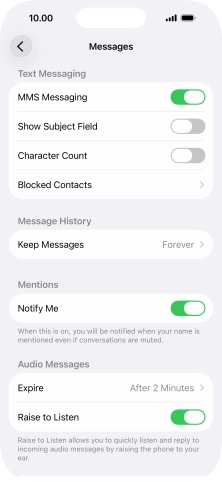 Slide your finger upwards starting from the bottom of the screen to return to the home screen.