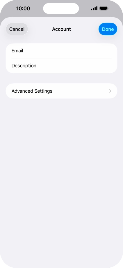 Press Advanced Settings.