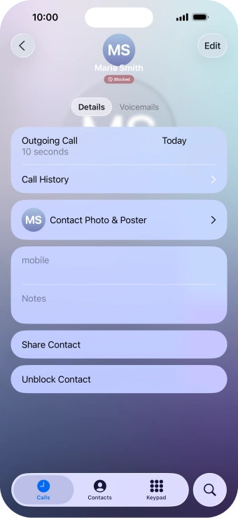 Slide your finger upwards starting from the bottom of the screen to return to the home screen.