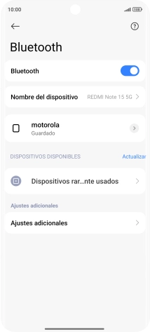 Desliza el dedo hacia arriba desde la parte inferior de la pantalla para terminar y volver a la pantalla de inicio.