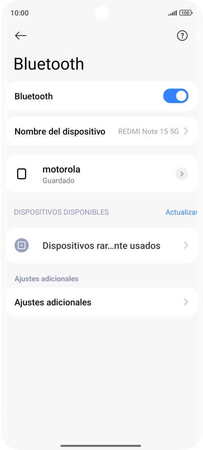 Desliza el dedo hacia arriba desde la parte inferior de la pantalla para terminar y volver a la pantalla de inicio.