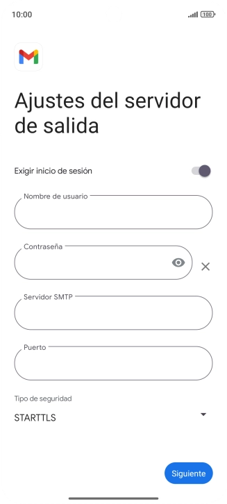 Pulsa el indicador junto a 