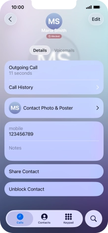 Slide your finger upwards starting from the bottom of the screen to return to the home screen.