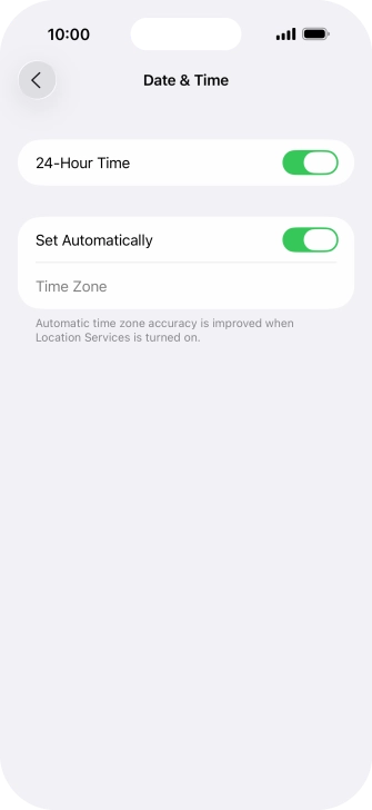 Slide your finger upwards starting from the bottom of the screen to return to the home screen.