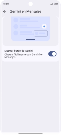 Pulsa el indicador junto a 