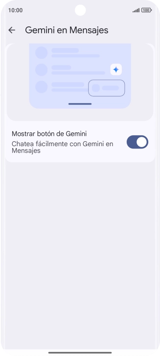 Pulsa el indicador junto a 