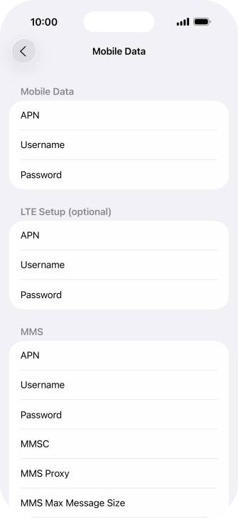Press APN and key in wap.vodafone.co.uk.